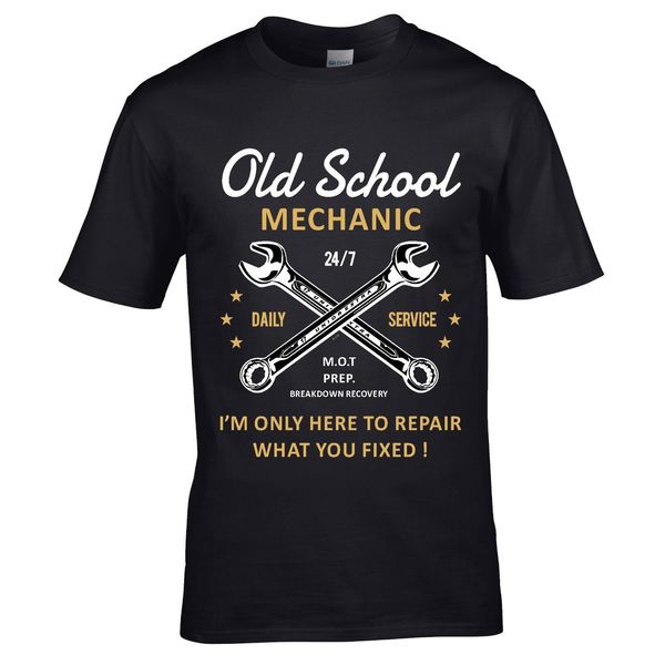 2019 мода смешной новизны шутка old school mechanic mens t-shirt top автомобили ремонт восстановление тройники спорт толстовка с капюшоном h
2019 мода смешной новизны шутка old school mechanic mens t-shirt top автомобили ремонт восстановление тройники спорт толстовка с капюшоном h