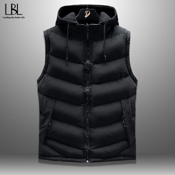 autumn winter mens vest casual warm sleeveless jacket men hooded waistcoat male outwear plus size 7xl veste homme streetwear, Black;white
autumn winter mens vest casual warm sleeveless jacket men hooded waistcoat male outwear plus size 7xl veste homme streetwear, Black;white