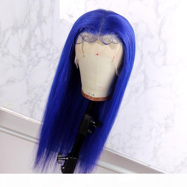 blue human hair lace front wigs brazilian virgin hair preplucked glueless natural straight colroed blue full lace wig for women, Black;brown
blue human hair lace front wigs brazilian virgin hair preplucked glueless natural straight colroed blue full lace wig for women, Black;brown