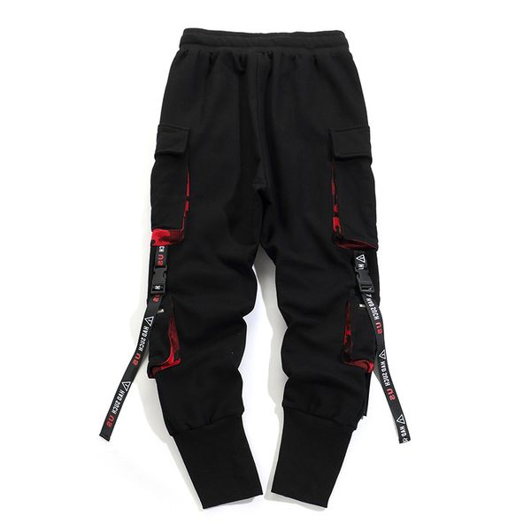 streetwear men work combat cargo pants with pockets buckle straps trousers 2020 men's hip hop dance sweatpants pantalon homme, Black
streetwear men work combat cargo pants with pockets buckle straps trousers 2020 men's hip hop dance sweatpants pantalon homme, Black