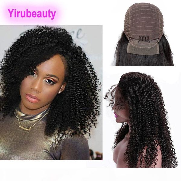 brazilian unprocessed human hair remy 13x4 lace front wigs 8-30inch kinky curly natural color lace front wigs pre plucked adjustable band, Black;brown
brazilian unprocessed human hair remy 13x4 lace front wigs 8-30inch kinky curly natural color lace front wigs pre plucked adjustable band, Black;brown