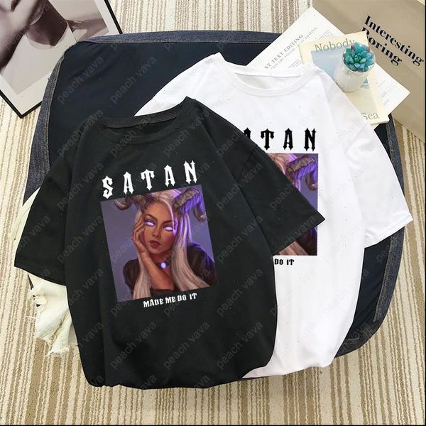 the angels protect me the demons respect me tees harajuku chic casual loose satan made me do it demon print women t, White
the angels protect me the demons respect me tees harajuku chic casual loose satan made me do it demon print women t, White