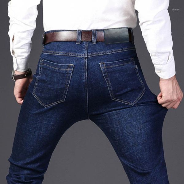 autumn winter elasticity jeans men straight-cut loose and plus-sized business casual pants youth men's trousers1, Blue
autumn winter elasticity jeans men straight-cut loose and plus-sized business casual pants youth men's trousers1, Blue