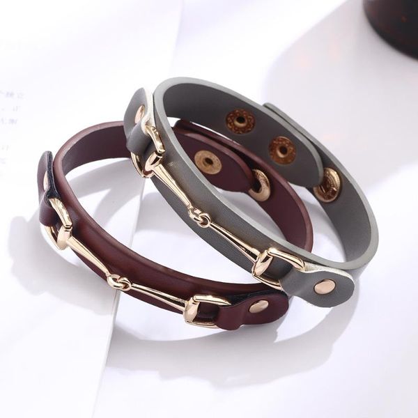 charm bracelets fashion gold metal leather woman bracelet high-grade vintage retro adjustable for lady dinner party jewelry, Golden;silver
charm bracelets fashion gold metal leather woman bracelet high-grade vintage retro adjustable for lady dinner party jewelry, Golden;silver