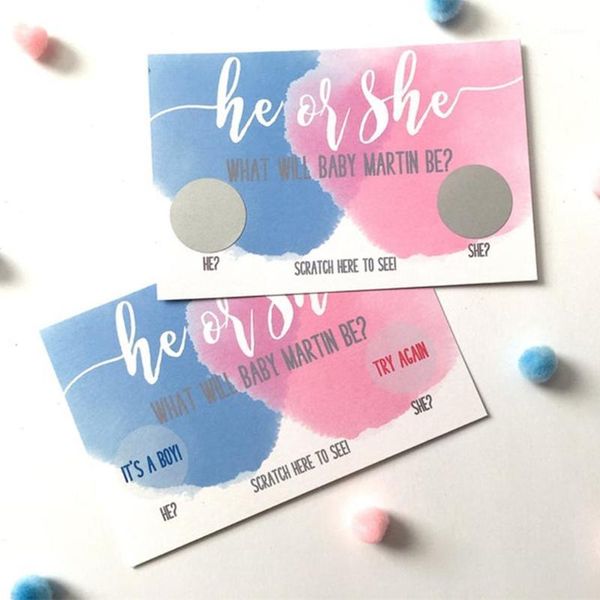 print any language he or she gender reveal party scratch off card,custom baby shower,gender reveal,he or she scratch offs1
print any language he or she gender reveal party scratch off card,custom baby shower,gender reveal,he or she scratch offs1