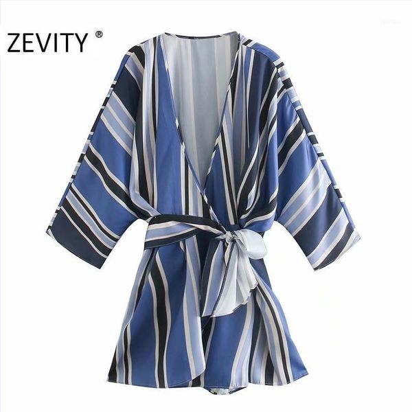 zevity women vintage cross v neck contrast color striped print chic playsuits female bow tied sashes siamese casual rompers p9441, Black;white
zevity women vintage cross v neck contrast color striped print chic playsuits female bow tied sashes siamese casual rompers p9441, Black;white
