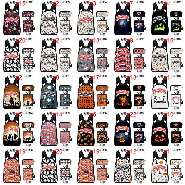 halloween backwoods over print premium all backpack bag school lapet bag backwoods checkered print backpack bbywn lipper
