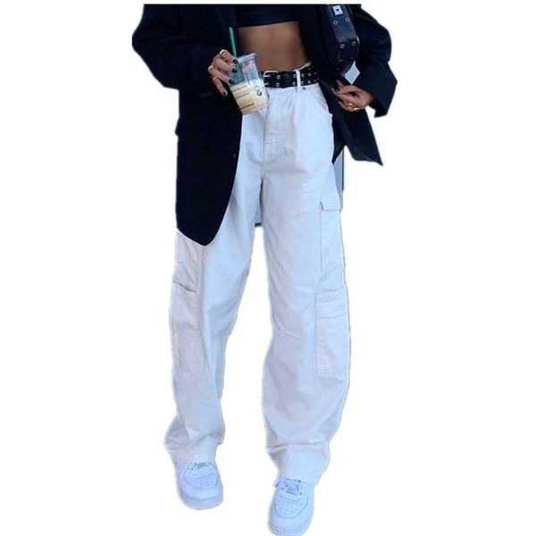 women's jeans casual fashion pocket streetwear high waist vintage straight harajuku 2021 denim pants cargo, Blue
women's jeans casual fashion pocket streetwear high waist vintage straight harajuku 2021 denim pants cargo, Blue