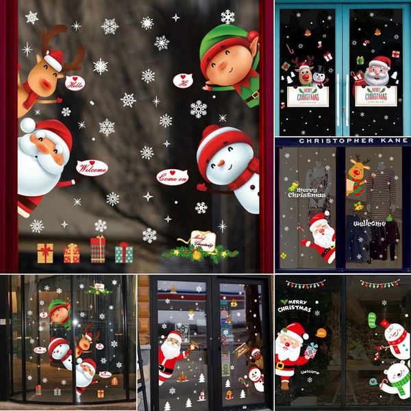 window sticker snowman elk santa claus christmas decorations for home merry cristmas ornament 2020 xmas navidad gifts
window sticker snowman elk santa claus christmas decorations for home merry cristmas ornament 2020 xmas navidad gifts
