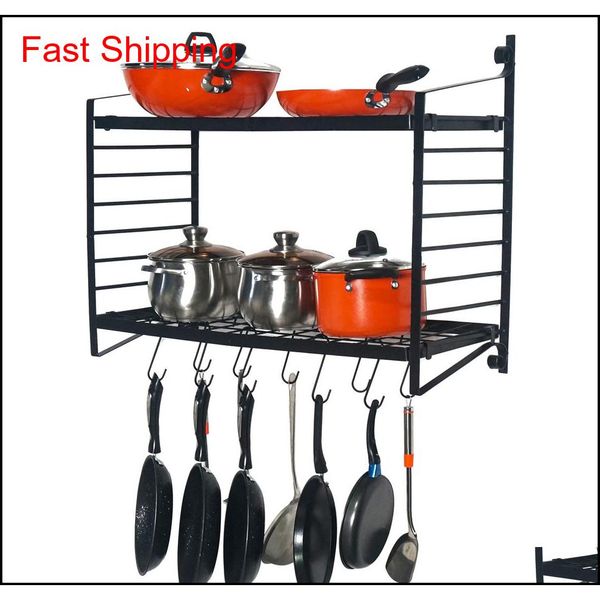 waco pot rack, 10 hooks 2-tiered metal wall mounted, home restaurant kitchen cookware holder pan pot lid organizer sto qylahl bdetoys
waco pot rack, 10 hooks 2-tiered metal wall mounted, home restaurant kitchen cookware holder pan pot lid organizer sto qylahl bdetoys