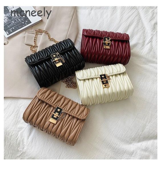 shoulder bags fashion women's bag fresh and sweet small square pleated chain solid color single slant
shoulder bags fashion women's bag fresh and sweet small square pleated chain solid color single slant