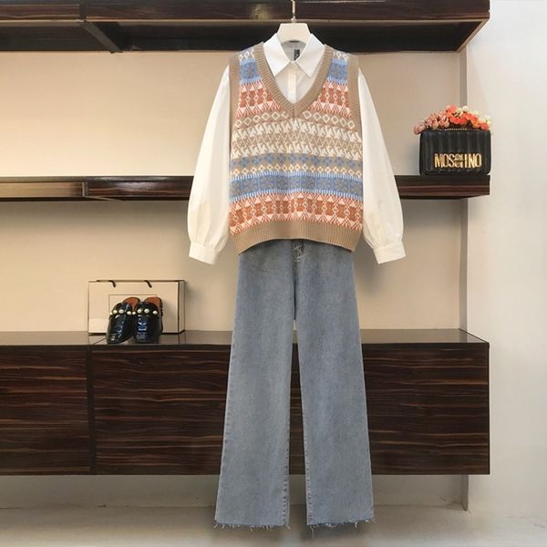 f45dx oversized women's wear fall winter 2020 new net suit style foreign style suit junior sweater vest piece jeansvest jeans jeans thr, Gray
f45dx oversized women's wear fall winter 2020 new net suit style foreign style suit junior sweater vest piece jeansvest jeans jeans thr, Gray