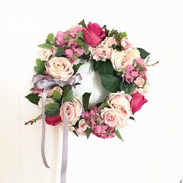 floral artificial rose wreath door hanging wall window decoration wreath holiday festival wedding decor garlands1
floral artificial rose wreath door hanging wall window decoration wreath holiday festival wedding decor garlands1