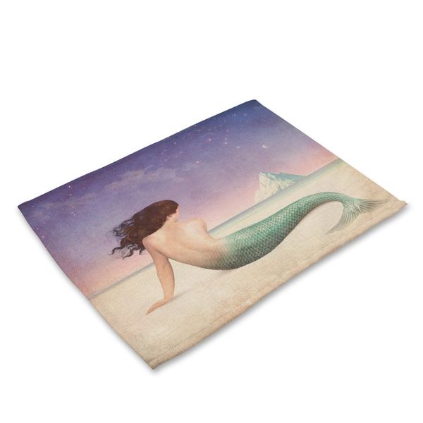 маленькая русалка принт индивидуальный плацмат для обеденного напитка подставка для питья горки животных кухонные аксессуары украшения домаш 
маленькая русалка принт индивидуальный плацмат для обеденного напитка подставка для питья горки животных кухонные аксессуары украшения домаш