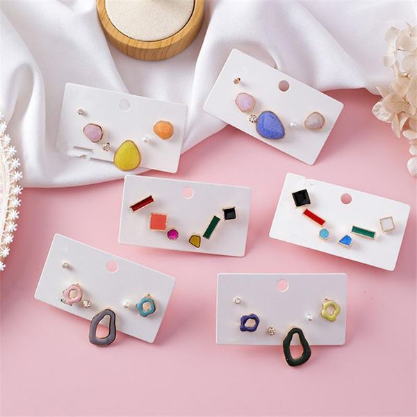 6 piece stud earrings seven color geometrical irregular glaze stud earrings geometric abnormity fashion girl for women1, Golden;silver
6 piece stud earrings seven color geometrical irregular glaze stud earrings geometric abnormity fashion girl for women1, Golden;silver