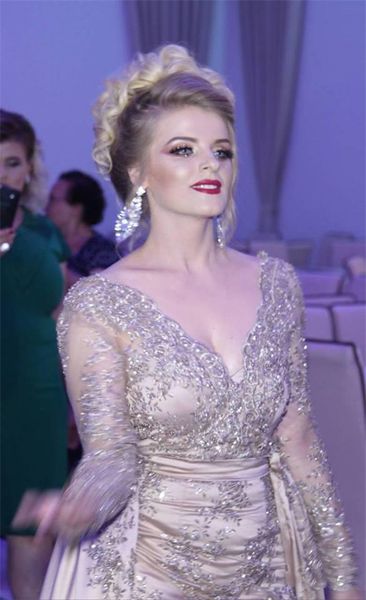 elie saab muslim long sleeve evening dresses detachable trains nigeria lace mermaid prom dresses 2021 long robes africaines dresses, Black
elie saab muslim long sleeve evening dresses detachable trains nigeria lace mermaid prom dresses 2021 long robes africaines dresses, Black