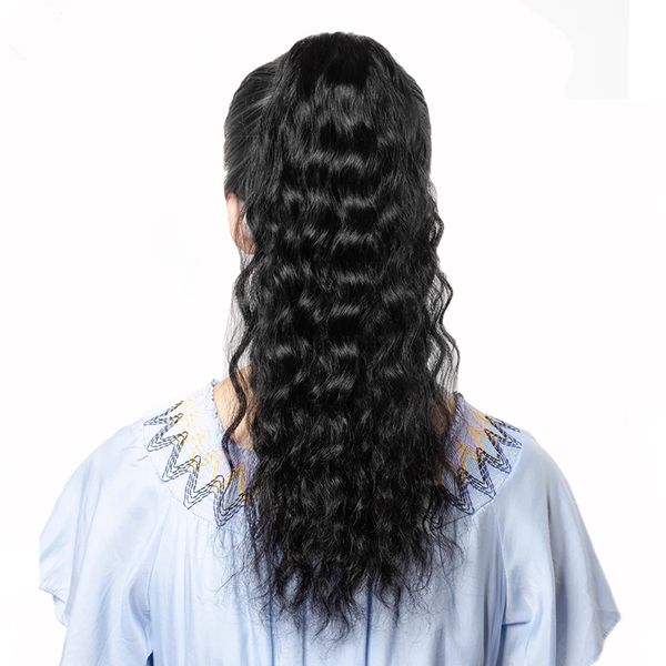 divas deep wave drawstring ponytail human hair brazilian afro clip in extensions for black women remy natural color pony tail 120g
divas deep wave drawstring ponytail human hair brazilian afro clip in extensions for black women remy natural color pony tail 120g