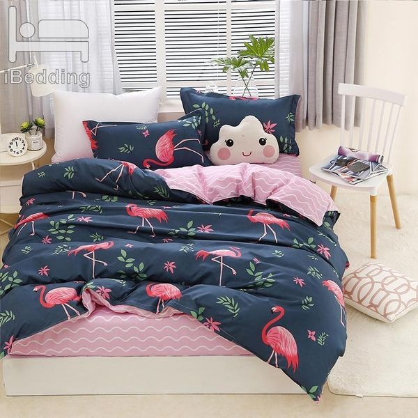 new flamingo cartoon bedding set 3/4pcs duvet cover sets soft bed linen flat sheet pillowcase home textile dropshipping1
new flamingo cartoon bedding set 3/4pcs duvet cover sets soft bed linen flat sheet pillowcase home textile dropshipping1