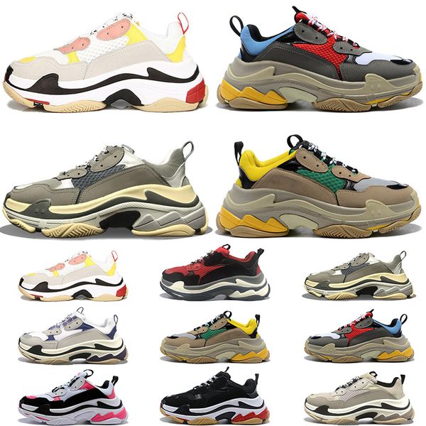 new arrival triple s platform brand paris 17fw designer sneakers men's ladies black red running casual dad shoes tennis increase 36-45b, White;red
new arrival triple s platform brand paris 17fw designer sneakers men's ladies black red running casual dad shoes tennis increase 36-45b, White;red