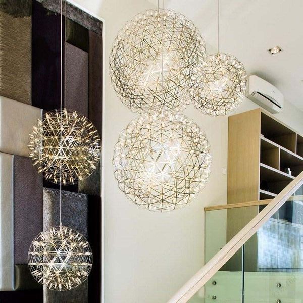 dhl stainless steel pendant lights lamps 110v 240v led firework light ball for restaurant cafe bar dining living room home indoor lighting
dhl stainless steel pendant lights lamps 110v 240v led firework light ball for restaurant cafe bar dining living room home indoor lighting