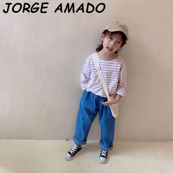 mother and daughter clothes 2020 autumn winter cotton stripe loose long sleeve t-shirt girls boys family matching clothes e2025, Blue
mother and daughter clothes 2020 autumn winter cotton stripe loose long sleeve t-shirt girls boys family matching clothes e2025, Blue