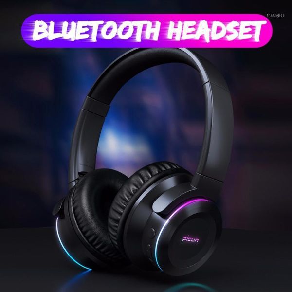 picun b9 folding portable wireless bluetooth 5.0 headphone led headset touch control earphone with mic tf card for mobile phone1
picun b9 folding portable wireless bluetooth 5.0 headphone led headset touch control earphone with mic tf card for mobile phone1