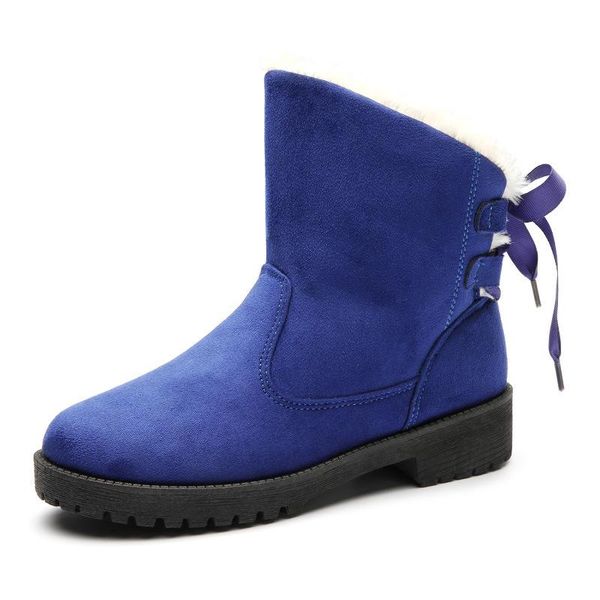 women snow boots winter female ankle boots warmer plush suede rubber flat slip on black blue brown 35-43 size ladies shoes
women snow boots winter female ankle boots warmer plush suede rubber flat slip on black blue brown 35-43 size ladies shoes