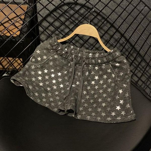 casual fashion star printed elastic waist shorts female 2019 summer women beach loose leisure wide leg shorts plus size xl1, White;black
casual fashion star printed elastic waist shorts female 2019 summer women beach loose leisure wide leg shorts plus size xl1, White;black