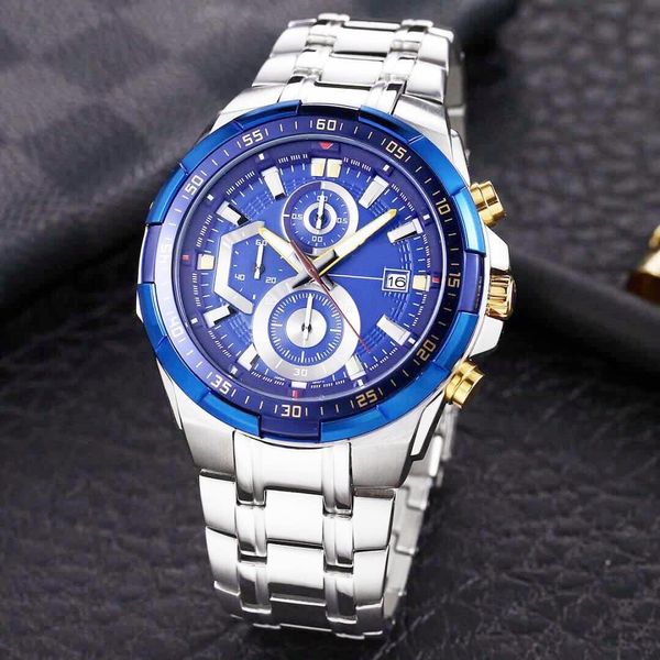 selling efr-539 sports casual men's watch iced out watch japanese movement all functions can be operated, Slivery;brown
selling efr-539 sports casual men's watch iced out watch japanese movement all functions can be operated, Slivery;brown