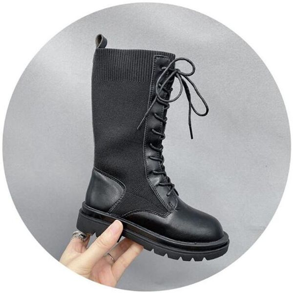 new children boots autumn girls knitting fashion leather boots princess student flat high boots baby toddler kids shoes 04 sqcyiq pingtoy, Black
new children boots autumn girls knitting fashion leather boots princess student flat high boots baby toddler kids shoes 04 sqcyiq pingtoy, Black