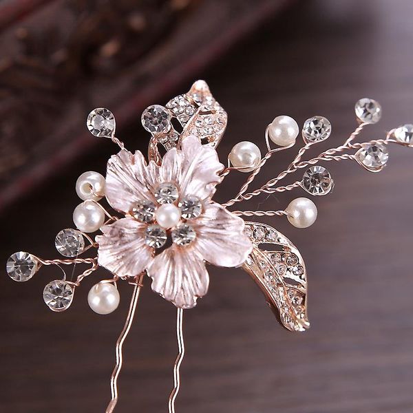 hair clips & barrettes handmade rose gold flower wedding hairpins silver color crystal pearl bride pin clip for women bridal accessories jew, Golden;silver
hair clips & barrettes handmade rose gold flower wedding hairpins silver color crystal pearl bride pin clip for women bridal accessories jew, Golden;silver