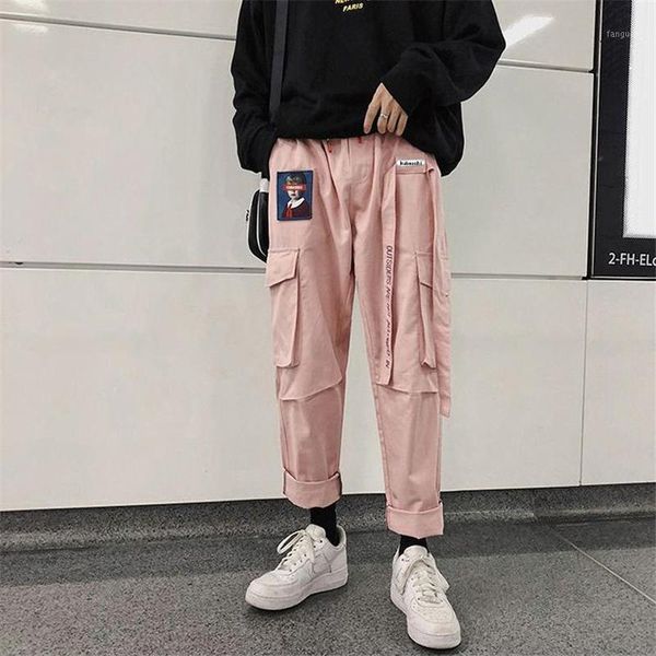 fashion pink pants men women casual joggers baggy ribbon trousers harajuku streetwear hip hop sweatpants elastic pant1, Black
fashion pink pants men women casual joggers baggy ribbon trousers harajuku streetwear hip hop sweatpants elastic pant1, Black