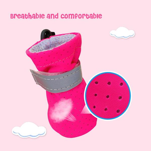 4pcs/set pet dog shoes anti-slip small dog shoes cute reflective pet shoes spring summer autumn breathable pet boots c qylrsq
4pcs/set pet dog shoes anti-slip small dog shoes cute reflective pet shoes spring summer autumn breathable pet boots c qylrsq