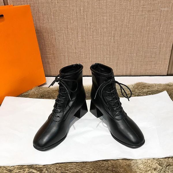 aardimi square toe women leather boots heels for ladies work&safety ankle boot shoes woman zipper winter warm footwear handmade1, Black
aardimi square toe women leather boots heels for ladies work&safety ankle boot shoes woman zipper winter warm footwear handmade1, Black