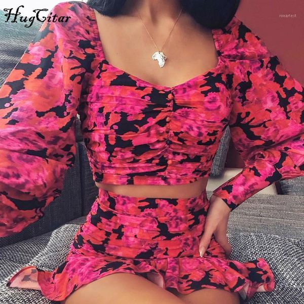 hugcitar 2020 long puff sleeve floral print cute crop ruffles skirt 2 pieces set spring women streetwear outfits party1, White
hugcitar 2020 long puff sleeve floral print cute crop ruffles skirt 2 pieces set spring women streetwear outfits party1, White