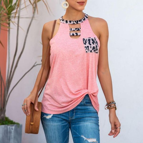 fashion leopard tank ladies halter neck hollow tee fashion vest summer camisole women casual sleeveless female blusas1, White
fashion leopard tank ladies halter neck hollow tee fashion vest summer camisole women casual sleeveless female blusas1, White