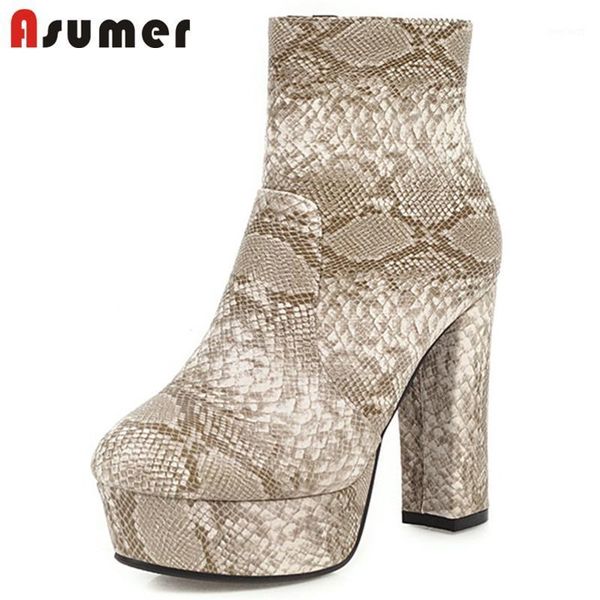 asumer 2020 new fashion high heels platform boots ladies party prom shoes round toe zip autumn winter ankle boots women1, Black
asumer 2020 new fashion high heels platform boots ladies party prom shoes round toe zip autumn winter ankle boots women1, Black