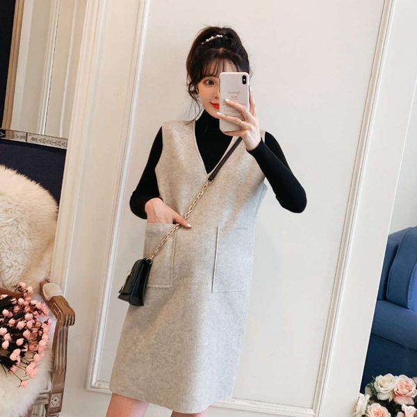new materni winter autumn suit and knitted sweater + tweed drs two piece set for pregnant women, White
new materni winter autumn suit and knitted sweater + tweed drs two piece set for pregnant women, White