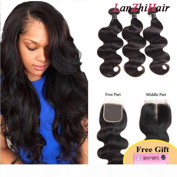8a peruvian virgin hair body wave with closure 3 hair bundles with lace closures malaysian deep water wave human hair with closure, Black
8a peruvian virgin hair body wave with closure 3 hair bundles with lace closures malaysian deep water wave human hair with closure, Black