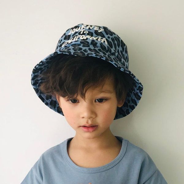cloches boys girls summer hat kids panama leopard bucket hats beach sun fishing bob chapeau, Blue;gray
cloches boys girls summer hat kids panama leopard bucket hats beach sun fishing bob chapeau, Blue;gray