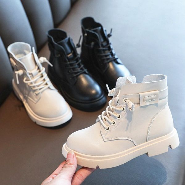 high-quality fashion girl martin boots children' casual shoes rubber-soled short boots trendy avant-garde british style boots, Black;grey
high-quality fashion girl martin boots children' casual shoes rubber-soled short boots trendy avant-garde british style boots, Black;grey