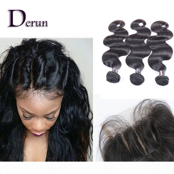 body wave 5"*5" lace closure 3 ways part with 3 bundles brazilian virgin hair unprocessed hair bundles, Black
body wave 5"*5" lace closure 3 ways part with 3 bundles brazilian virgin hair unprocessed hair bundles, Black
