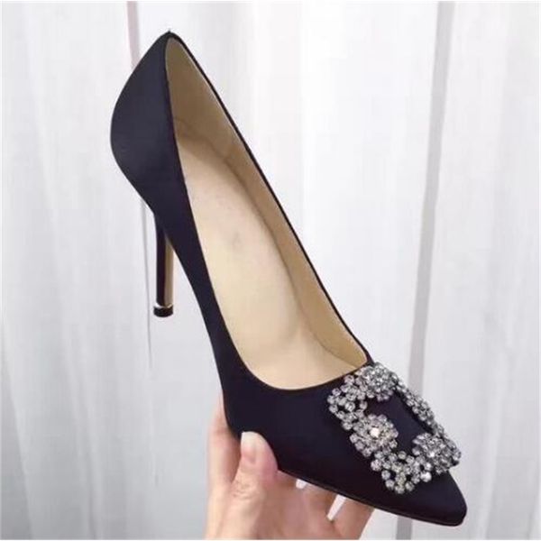 2021 new classic women's high wedding 10cm square buckle drill red high-heeled shoes with thin heels 35-42 kmbc, Black
2021 new classic women's high wedding 10cm square buckle drill red high-heeled shoes with thin heels 35-42 kmbc, Black