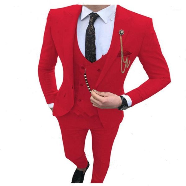 custom made men suit casual peaked lapel blazers with pants and vest solid formal wedding party suits busness suit 20201, White;black
custom made men suit casual peaked lapel blazers with pants and vest solid formal wedding party suits busness suit 20201, White;black