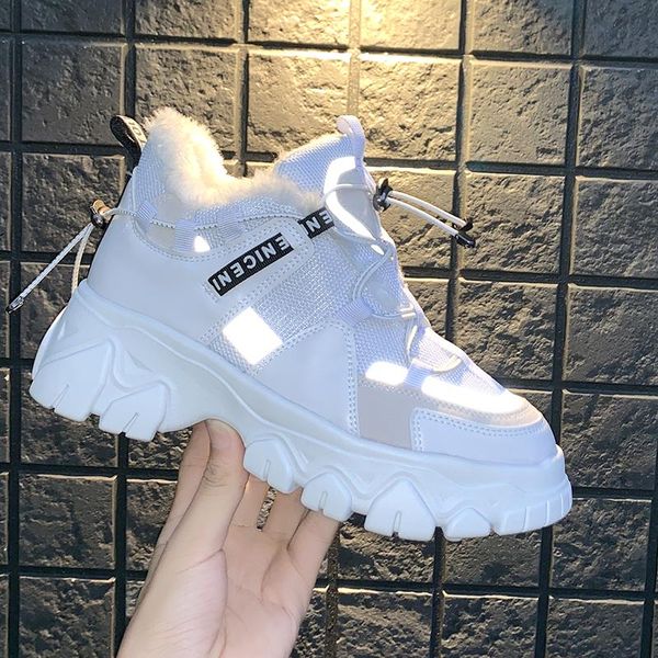 2020 shoes winter warm platform woman snow boots plush female casual sneakers faux suede leather female snowboots warm shoes fur, Black
2020 shoes winter warm platform woman snow boots plush female casual sneakers faux suede leather female snowboots warm shoes fur, Black