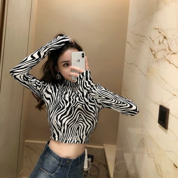 qoano new south korea ins east gate women's short small collar high t-shirt print leopard long sleeve t-shirt mc9wp, White
qoano new south korea ins east gate women's short small collar high t-shirt print leopard long sleeve t-shirt mc9wp, White