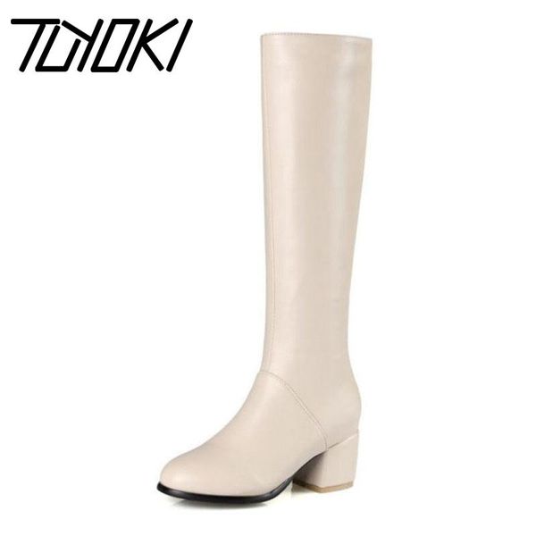 tuyoki knee high boots women big size 34-45 brand new winter keep warm long boots casual zipper square heels shoes women, Black
tuyoki knee high boots women big size 34-45 brand new winter keep warm long boots casual zipper square heels shoes women, Black