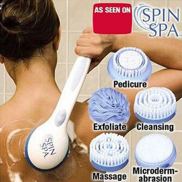 bath spin spa massage electric shower brush 5 in 1 cleaning system long-handled
bath spin spa massage electric shower brush 5 in 1 cleaning system long-handled