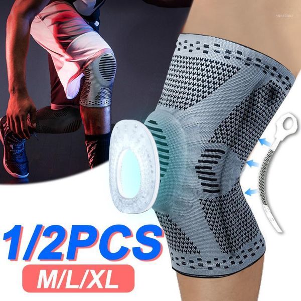 elbow & knee pads 2pcs brace patella protector silicone spring pad basketball volleyball compression sleeve support sports kneepads1, Black;gray
elbow & knee pads 2pcs brace patella protector silicone spring pad basketball volleyball compression sleeve support sports kneepads1, Black;gray