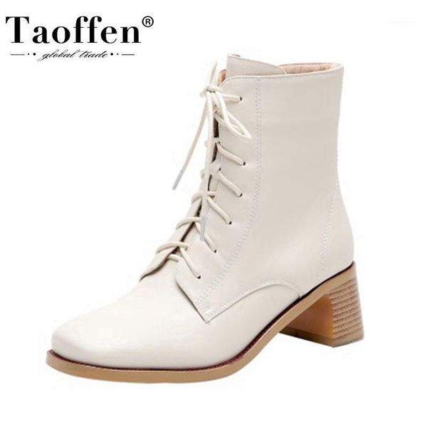 taoffen size 32-43 women ankle boots fashion corss strap high heel winter shoes woman warm office lady short boot footwear1, Black
taoffen size 32-43 women ankle boots fashion corss strap high heel winter shoes woman warm office lady short boot footwear1, Black